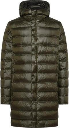 Roberto Ricci Design Groene Eskimo Donsjas voor Mannen - Heren - Dons jassen - Groen - XL - Jassen