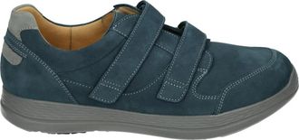Ganter Blauwe Casual Herenschoenen met Uitneembaar Voetbed - Heren - Sneakers - Blauw - 45 EU - Schoenen