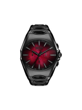 Diesel D-Curvel 44mm - men - Steel - OS - Red