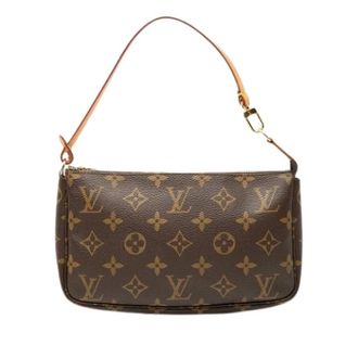 Louis Vuitton Pre-owned Shoulder Bags, female, Brown, Size: ONE SIZE Pre-owned Vintage Shoulder Bag