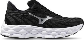 Mizuno Womens Wave Sky 8 - Running Shoes Black/White Size 07.5