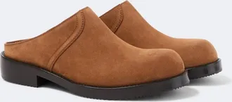 Dries Van Noten Suede mules