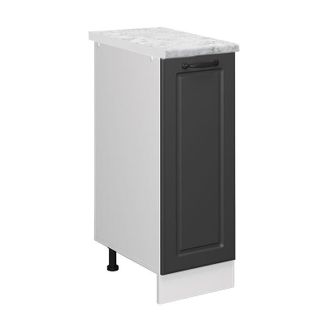 Vicco Armario de farmacia R-Line, Antracita casa de campo, 30 cm ET Mármol, Vicco