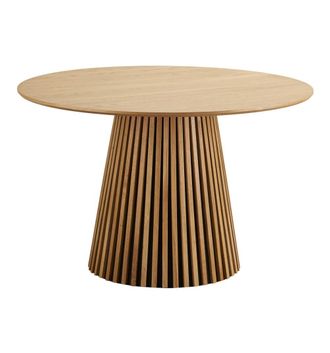 Moloo Mesa de comedor redonda para 4 personas &oslash;120 cm roble