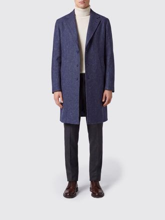Herno Cappotto monopetto al ginocchio in pura lana vergine con rever classico