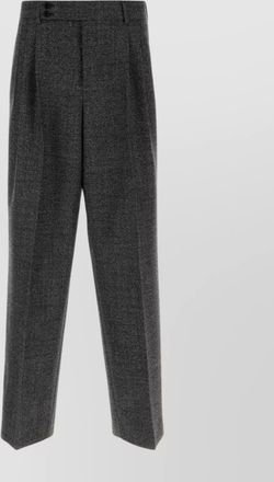 Dolce & Gabbana two tone virgin wool tailored trousers