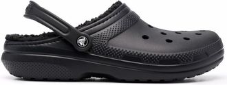 Crocs perforated-detail sandals - Black