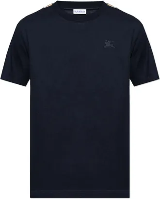 Burberry Seth T-shirt - Heren - T-shirts - Blauw - S - Katoen - Tops