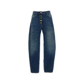 Elisabetta Franchi Dames, Jeans, Blauw, Maat: W30