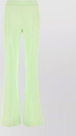 Moschino high-rise flared floor-length tailored trousers