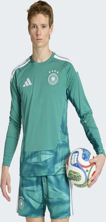 adidas Germany 26 Home - Maglia a maniche lunghe da portiere verde active