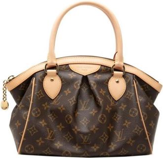 Louis Vuitton Pre-owned Vintage Handbag - Dames - Vintage Handtas - Bruin - ONE Size - Leer - Vintage