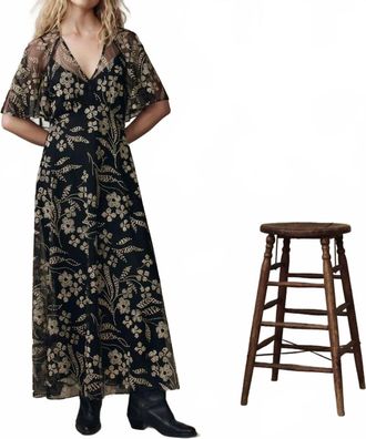 The Great. The Festal Dress In Brocade Floral