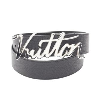 Louis Vuitton Pre-owned Belts, male, Black, Size: ONE SIZE Pre-owned Standard Belt