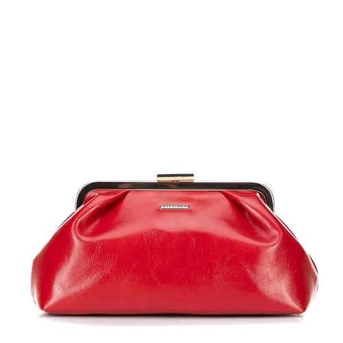 Sac à Bandoulière Femme WITTCHEN - Format Mini En Similicuir - Deux Compartiments Zippés - Style élégant Et Fonctionnel