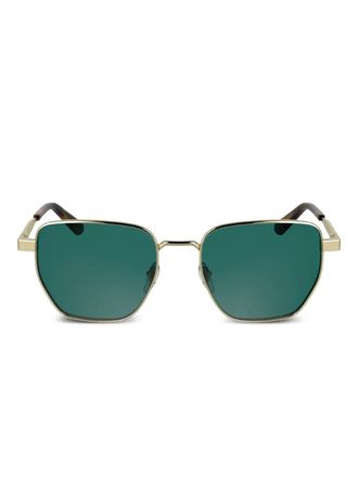 Calvin Klein square-frame sunglasses - Gold