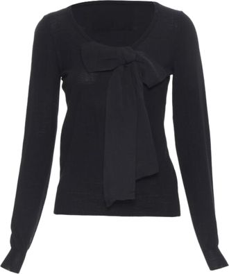 Lanvin Wool Grosgrain Sweater