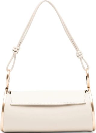 Cult Gaia Dahlia cilindrische schoudertas - Beige