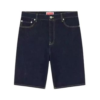 Kenzo Heren, Korte broeken, Blauw, Maat: W34 Denim