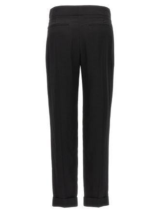 Tom Ford Womens Black Viscose Dress Pants