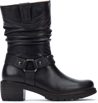 Pikolinos Sonar Womens Calf Length Boots 7 Black