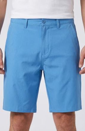 Burnside Hybrid Stretch Shorts in Dusty Blue at Nordstrom Rack, Size 36