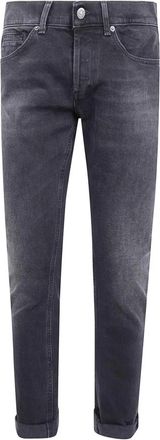 Dondup Slim Fit Jeans - Heren - Slim Fit Jeans - Zwart - W30 - Denim - Jeans