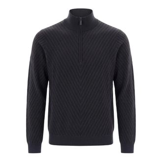 Emporio Armani Hombre, Sudaderas, Azul, Talla: S