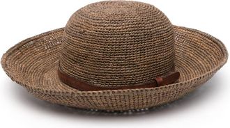 Ibeliv Rova raffia hat - women - Raffia - One Size - Brown