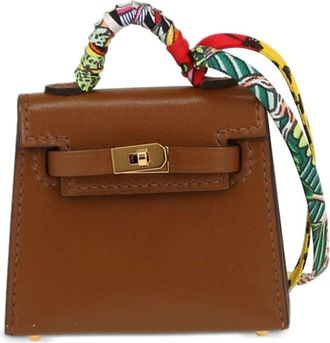 Hermès 2022 Kelly Twilly two-way handbag - women - Leather - One Size - Brown