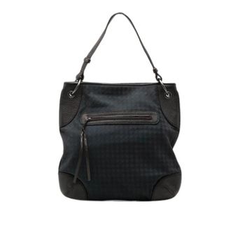 Bottega Veneta Pre-owned Hobo Bag - Dames - Pre-owned - Blauw - Maat: ONE Size Leer