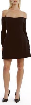 Bardot Nadene Hourglass Minidress in Black at Nordstrom Rack, Size 4
