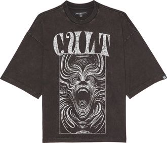 Cult of Individuality OVERSIZED SHORT SLEEVE CREW NECK TEE LOSE YOUR MIND