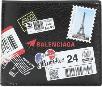 Balenciaga Wallets & Cardholders, male, Multicolor, Size: ONE SIZE Cash Square Folded Wallet