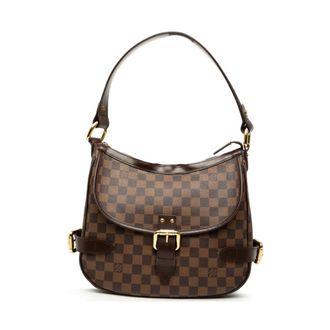 Louis Vuitton Pre-owned Shoulder Bags, female, Brown, Size: ONE SIZE Pre-owned Hobo Bag