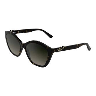 Karl Lagerfeld Cat-eye Sunglasses - female - Karl Lagerfeld - Sunglasses - Brown - 57 MM - Accessories