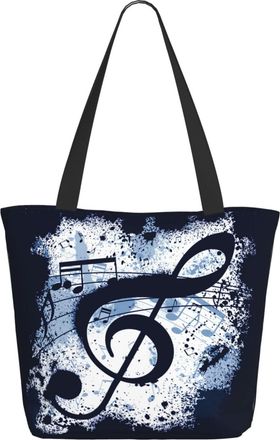 AOOEDM Music Symbols-1 Ladies Shopping Bag 13x11x7in.The Perfect ValentineS Day Gift.It Is The Best ValentineS Day Gift For Mom, Daughter, Wife,Etc