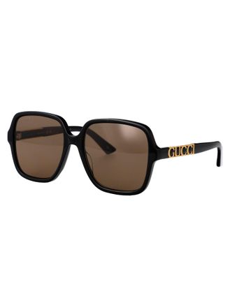 Gucci GG1189S Oversized Square Sunglasses - Black