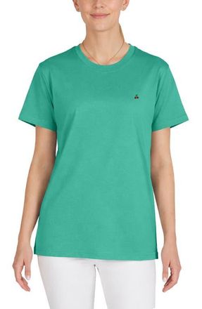 Dalix Womens Lil Cherry Jersey Tee in Teal at Nordstrom, Size Xx-Large