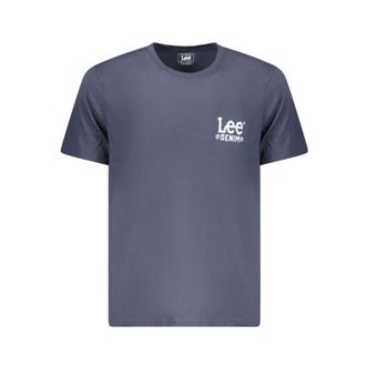 Lee Hombre, Camisetas, Azul, Talla: M