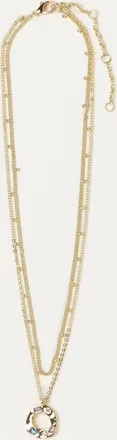 Fat Face FatFace Gold Tone Layered Hoop Necklace