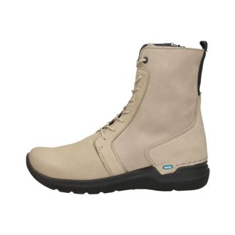Wolky Viper HV - Dames - Veterlaarzen - Beige - 37 EU - Wol - Schoenen