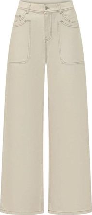 BA&SH Donna, Jeans, Beige, 2Xs, new