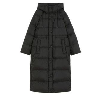 Max Mara Jassen, Dames, Zwart, XS, Katoen, Novak Reversible Down Jacket