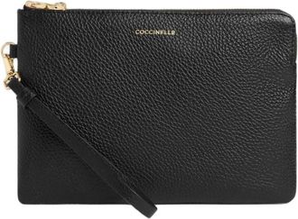 Coccinelle C-Me Softy Clutch - Dames - Clutches - Zwart - ONE Size - Katoen - Tassen