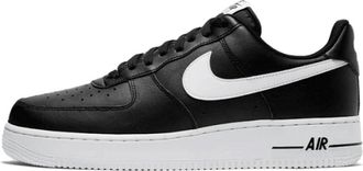 Nike Fitness, Heren, Zwart, 43 EU, Leer, Air Force 1 07 An 20