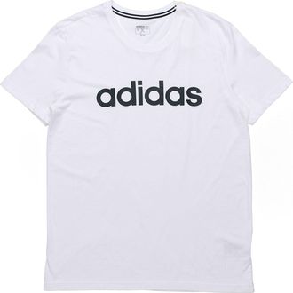 adidas neo M Esntl Lg T 1 Sports Short Sleeve White FP7396