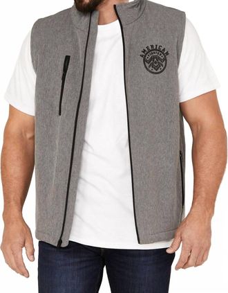 American Fighter Kendleton Vest In Charcoal