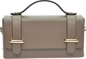 Isabella Rhea Beige Rundleer Tas
