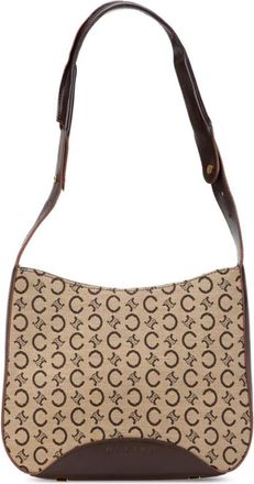 Celine Pre-owned Shoulder Bags, female, Brown, Size: ONE SIZE Pre-owned Printed Shoulder Bag